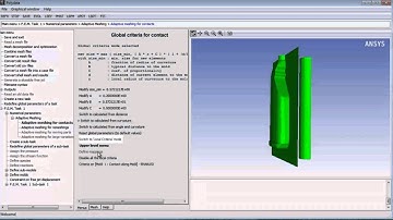 Adaptive Meshing Based on Contact in ANSYS Polyflow [Tutorial]