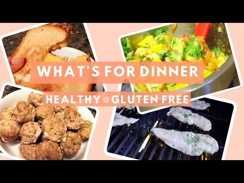 WHAT'S FOR DINNER | HEALTHY GLUTEN FREE DINNER RECIPES that keep me FIT & HEALTHY | COOK AT HOME hqdefault