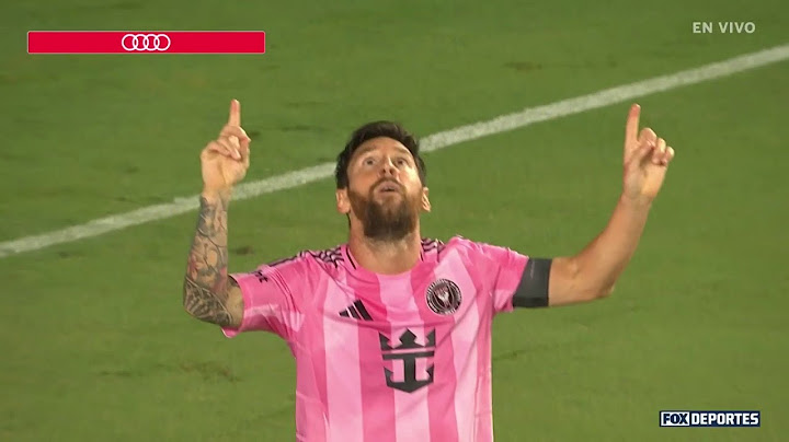 😤🙌 OTRO DOBLETE Lionel Messi | Inter Miami 2-1 Nashville SC | MLS 2025