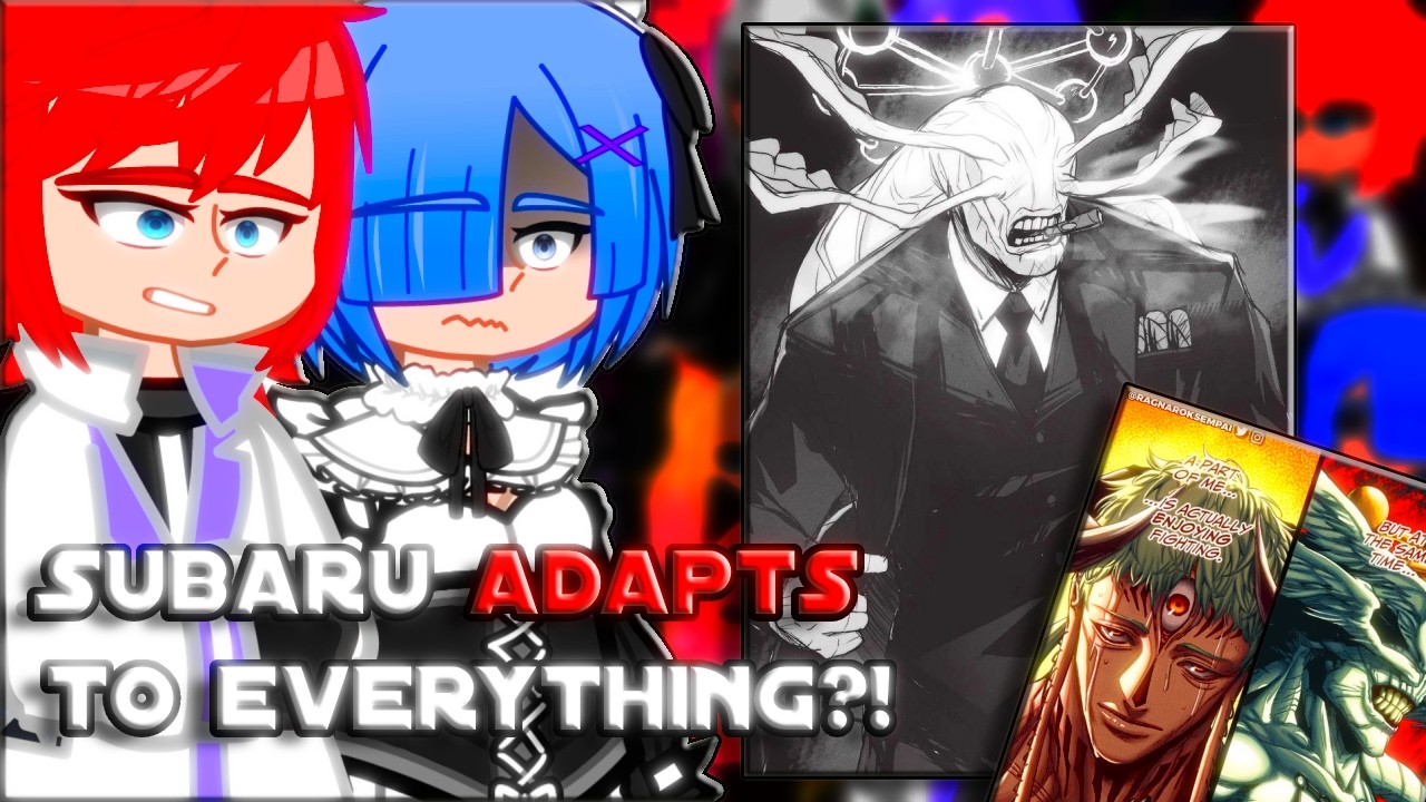 Re:Zero React to Subaru As Mahoraga || Modulo || Jujutsu Kaisen