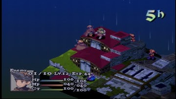 Final Fantasy Tactics - Level 1 No Experience - 17 - Slums in Goug