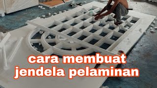 cara membuat jendela pelaminan #styrofoam #dekorasi #pelaminanmodern #alatpotong #ukiran#wedding