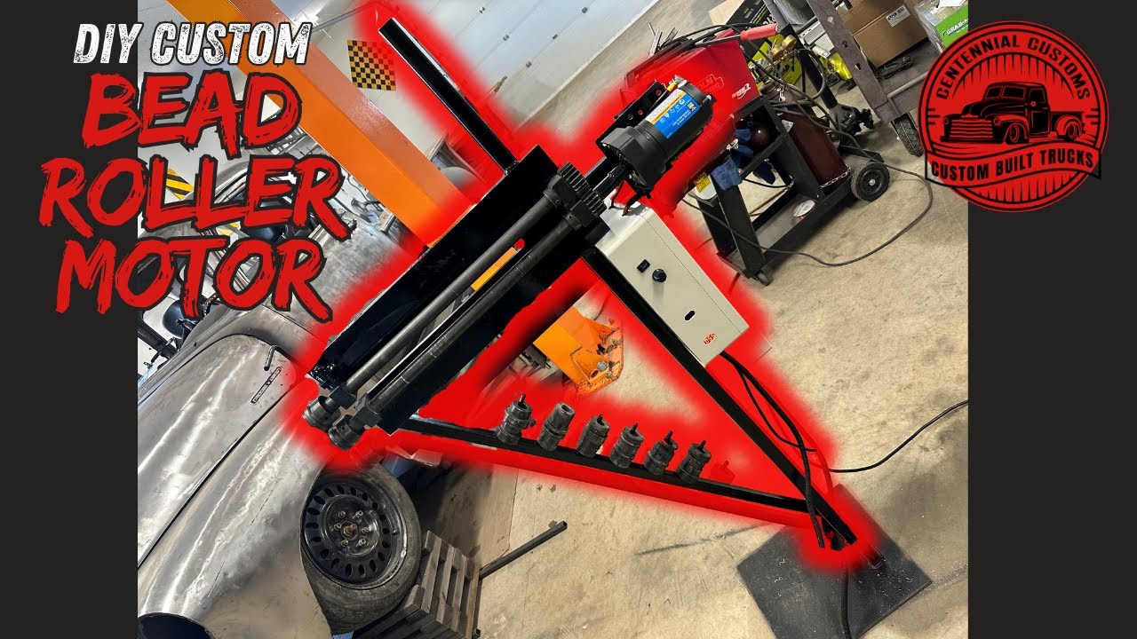 Самодельный моторизованный ролик для бусин