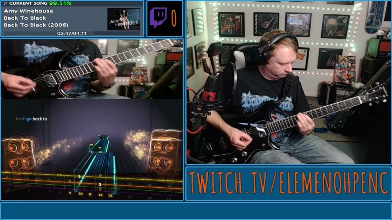 [ROCKSMITH CDLC] Amy Winehouse - Back To Black (Lead 99.19%)