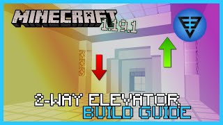Two Way Elevator Minecraft