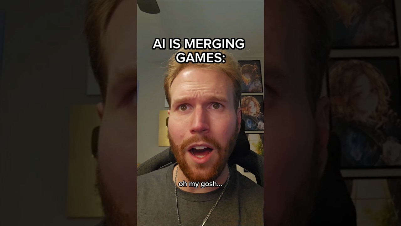 AI IS MERGING GAMES #shorts