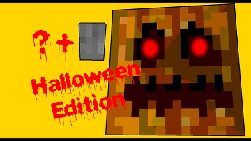Minecraft Map Review : Find the Button Halloween Edition