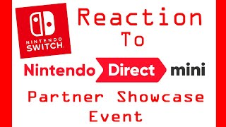 Nintendo Direct Mini Partner Showcase September 2020 -- Reaction Video