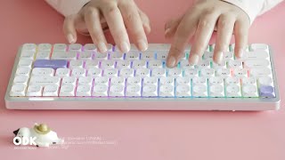 휴대하기 좋은 알루미늄 로우 키보드 / 에포메이커 LUMA84