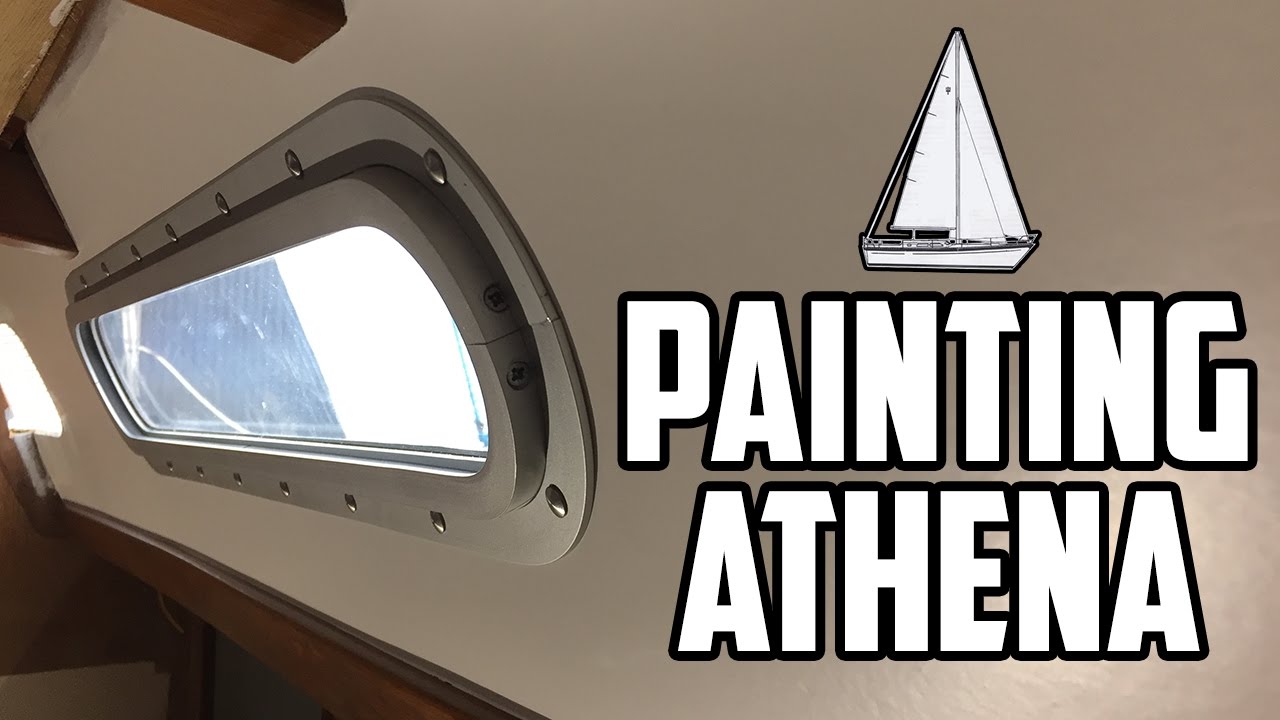 Sail Life – Paint job, first new portlight and Refleks stove – DIY sailboat refit update
