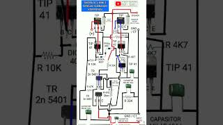 2 skema rangkaian power OCL mini sederhana amplifier #shorts 2 skema rangkaian power OCL mini sederhana amplifier #shorts
