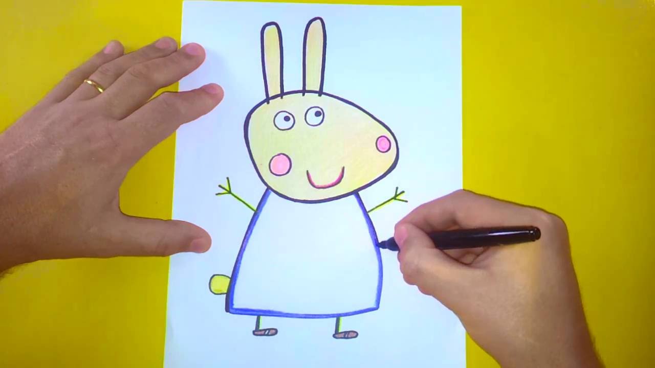 Como Desenhar Peppa Pig Rebecca Coelha