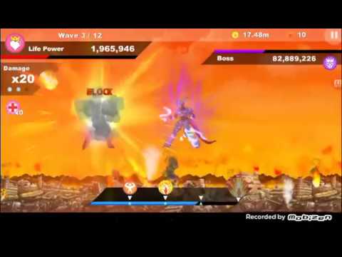 Saiyan Goku Tap Super Z (stage 11)