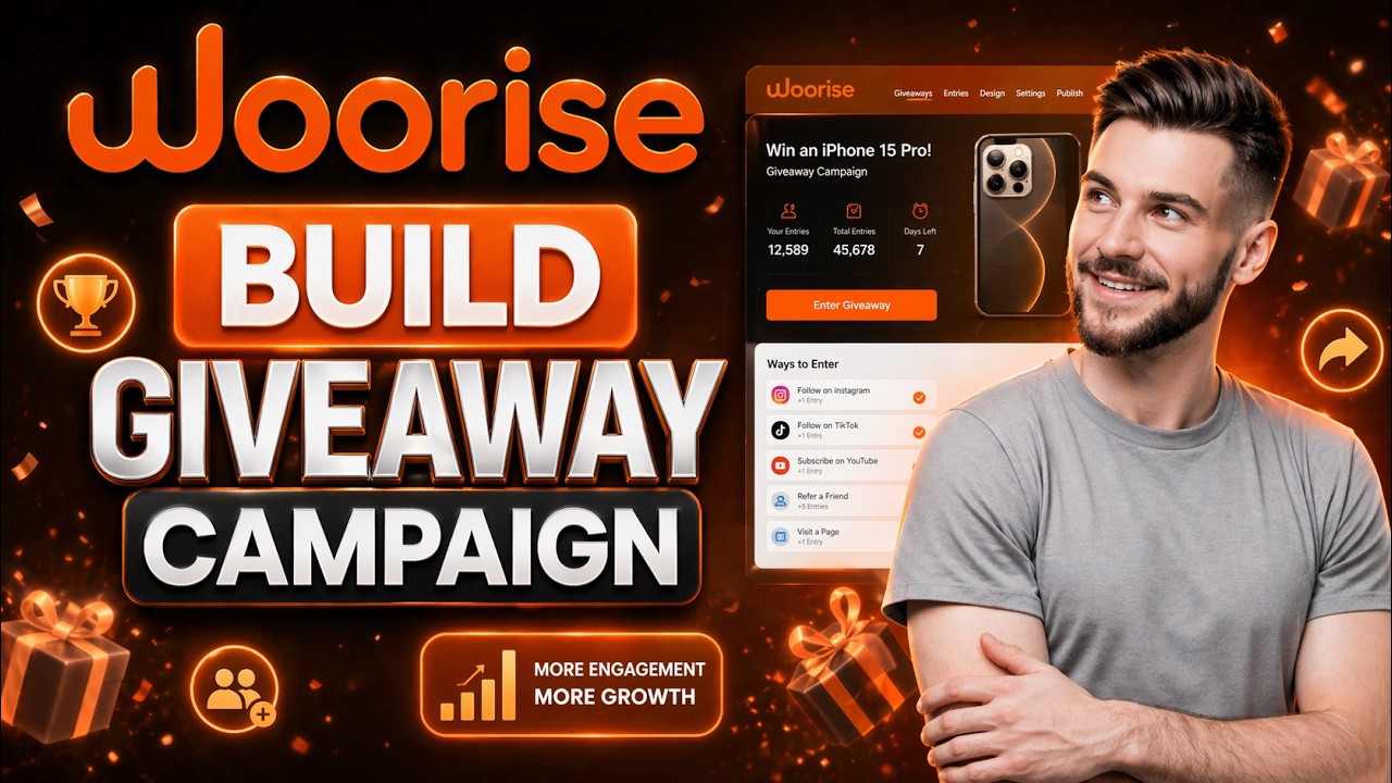 How to build a viral giveaway campaign on Woorise