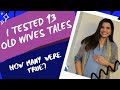 Hindi: Tested 13 OLD WIVES TALES...TRUE? FALSE? |  Indian OLD WIVES TALES | GENDER PREDICTIONS |