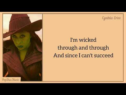 Cynthia Erivo No Good Deed Lyrics From Wicked For Good PopDuoMusic