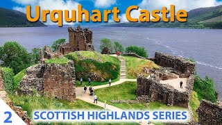 Замок Уркхарт - Лучшие виды на Лох-Несс - Красивое шотландское нагорье