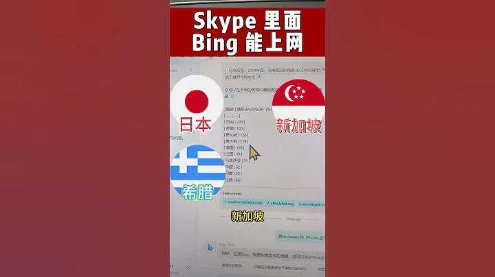 外貿朋友必備的Skype也有Bing聊天機器人了，可以聯網查資料 外貿必備#ai   #ai工具 工具  #aitools   #skype   #bing   #外貿 - 天天要聞