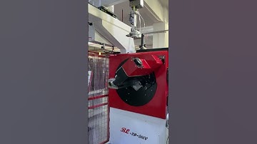 It feels so cool to operate the wire bending machine and robot