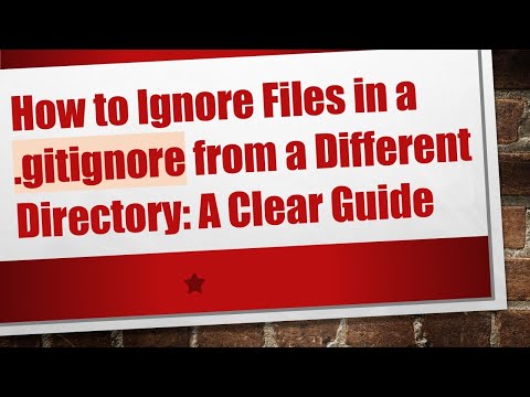 How to Ignore