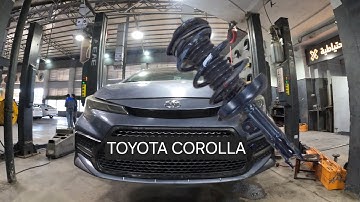 front strut replacement ... toyota corolla 2018-2025 (torque specs) 12th gen