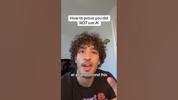 Here’s how to prove you did not us ai in school#college #ai #studytools #plagiarism #university