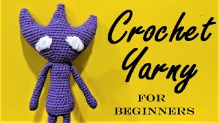 DIY Yarny - How to Crochet Yarny from Unravel (Step by Step Tutorial for Beginners)