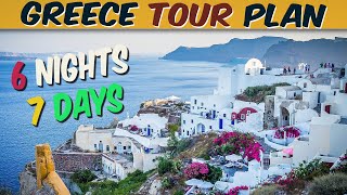 6 nights 7 Days Greece Tour Plan From India | Greece Tour | Greece Tour Plan