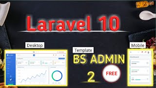 Tutorial Laravel 10 - Integrasi dengan template gratis Bootstrap 4 SB ADMIN 2