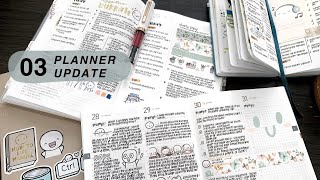 March 2024 Planner Update | Hobonichi, Reading Journal, Take A Note, Bullet Journal