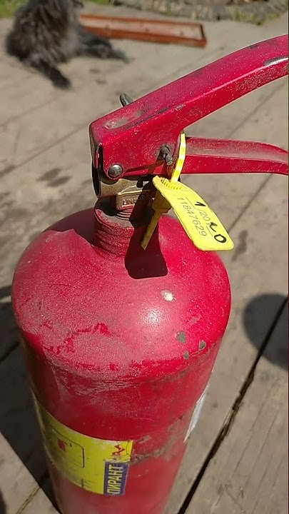 Переносной баллон для полуавтомата из огнетушителя оу-3(Portable ...