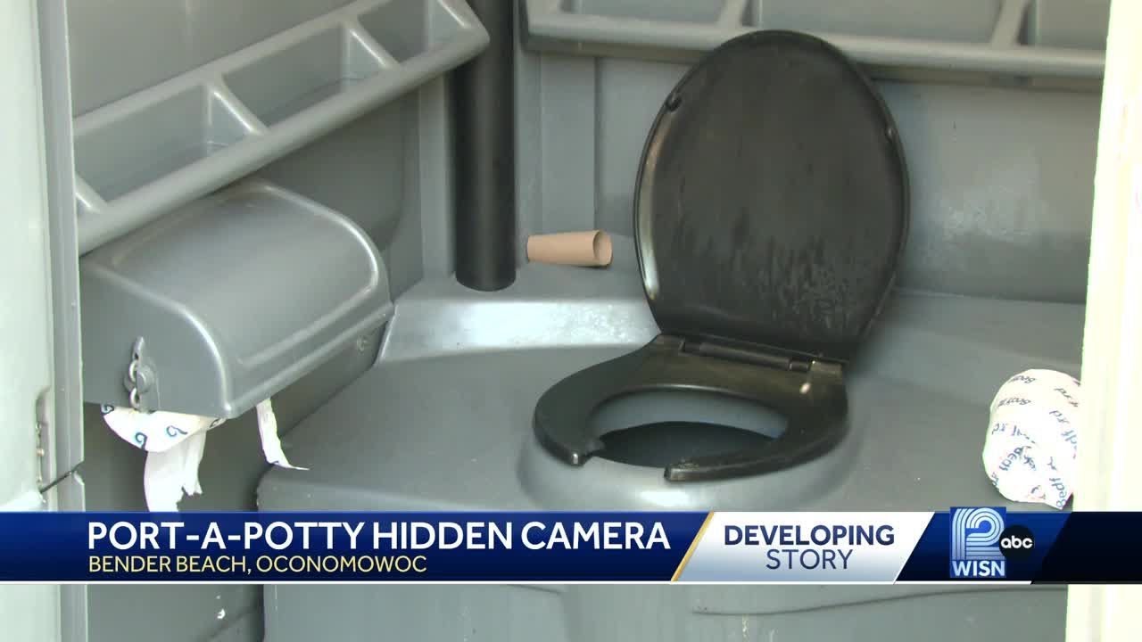 Porta potty spy cam