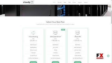 Cloudy 7 - Hosting Service amp WHMCS WordPress Theme