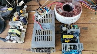 TRUE RATED AUDIO AMP POWER SUPPLY COMPATIBLE FOR HIGH POWER CLASS D (IC) AMPLIFIER DIY PROJECTS. 