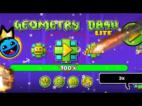 GEOMETRY DASH STEREO MADNESS 3x Speed Fun 