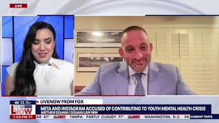 42 States Sue Meta Over Mental Health Impacts, LiveNOW from FOX, Featuring Matt Dolman by Dolman Law Group Accident Injury Lawyers, PA 134 views 7 months ago 9 minutes, 39 seconds