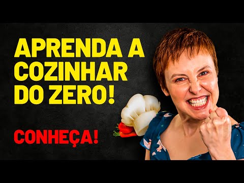 COZINHA DO ZERO - Curso GRATUITO de 10 aulas + PDF. Aulas para quem não sabe nem fritar um ovo!