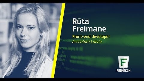 Jest & Enzyme-testing your React application by Rūta Freimane from Accenture Latvia at FrontCon 2018