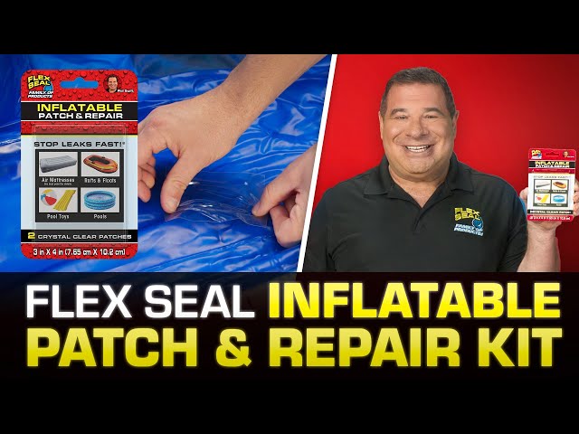 Flex Seal's Inflatable Patch & Repair Kit: Stop Leaks Fast! 