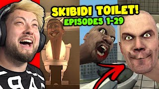 OBEJRZAŁEM Skibidi toilet 1-29 Episodes! *nie polecam*