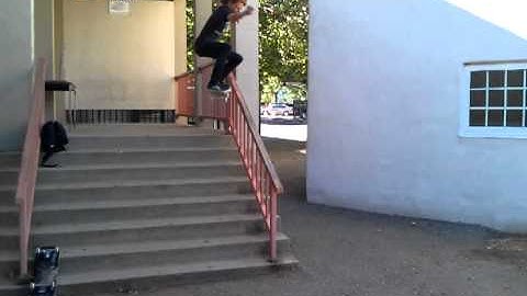 8 stair handrail Lipslide