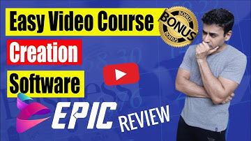 Easy Video Course Creation Software 📚📚 Epic Review and Bonuses 🏆🏆