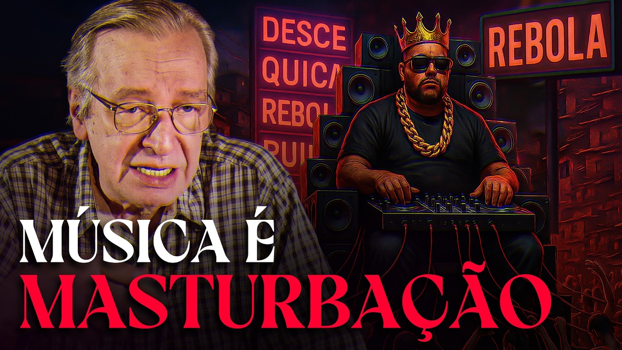 Como a ESTUPIDEZ musical molda o BRASIL | Olavo de Carvalho