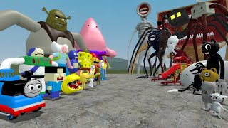 All New 3D Sanic Clones Memes Vs Trevor Henderson Creatures In Garrys Mod