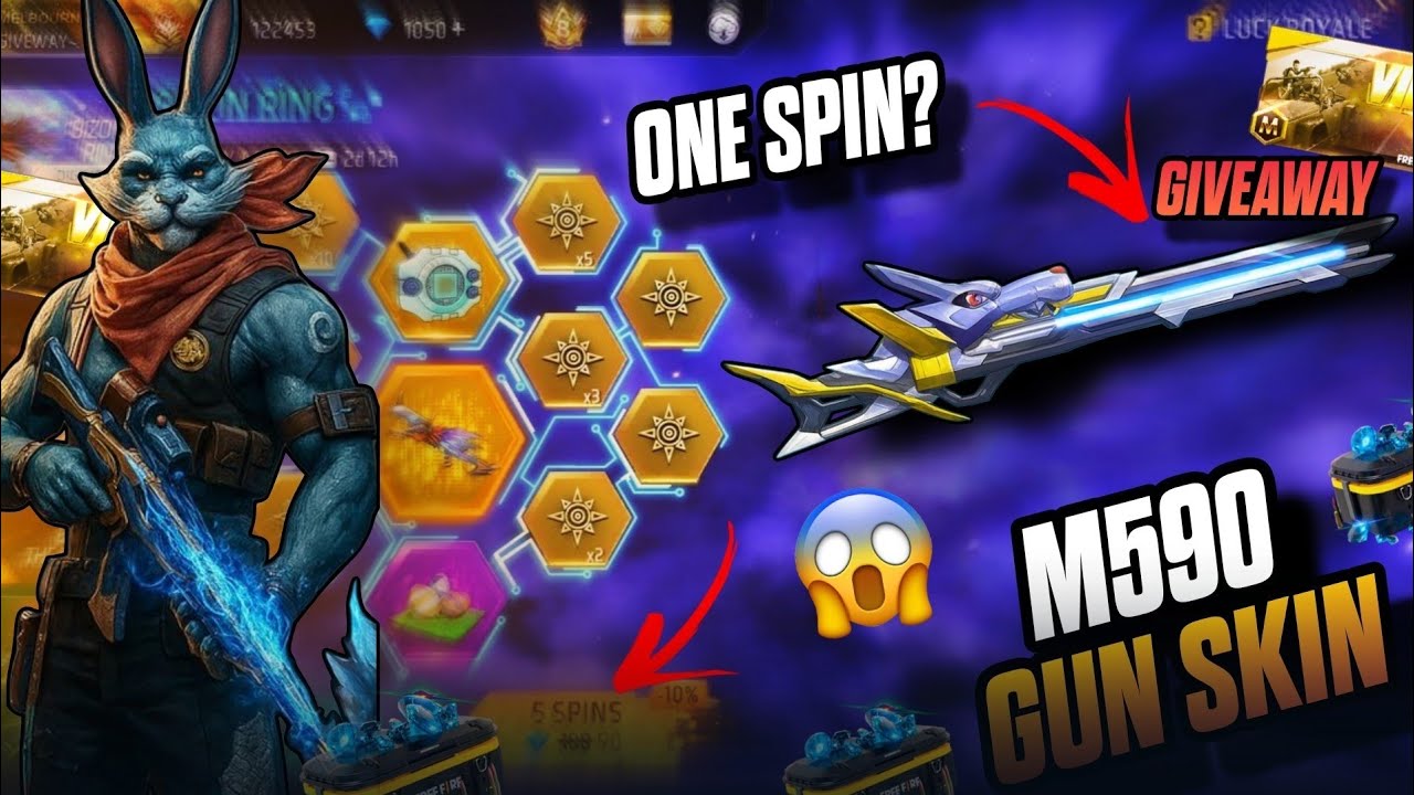 New m590 ki skin kitne diamond mei nikali 