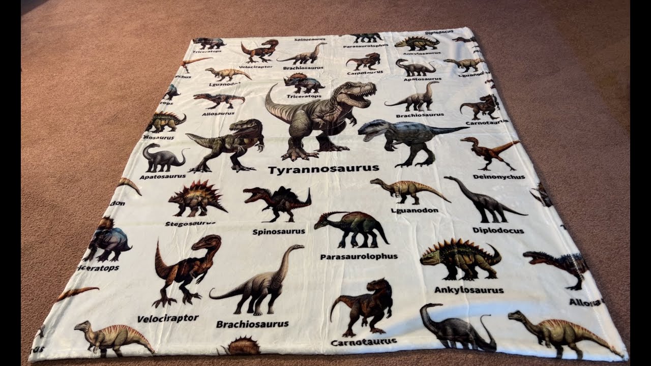 Dinosaur Blanket