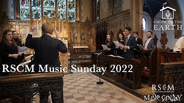 RSCM Music Sunday Service 2022 – With Choir of the Earth