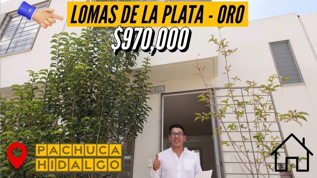 🏠 CASA EN PACHUCA POR $970,000 – Modelo Oro en Lomas de la Plata 🏡 ¡Ideal para tu familia!