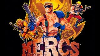 MERCS - Full Playthrough (Arcade 1990)