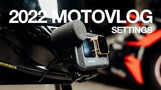 GoPro 7-11 MotoVlog Setup | Cinematic Look   Audio